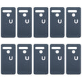 10 PCS Back Housing Cover Adhesive for LG Q70, For LG Q70