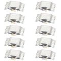 10 PCS Charging Port Connector for Motorola Moto G5S Plus, For Moto G5S Plus