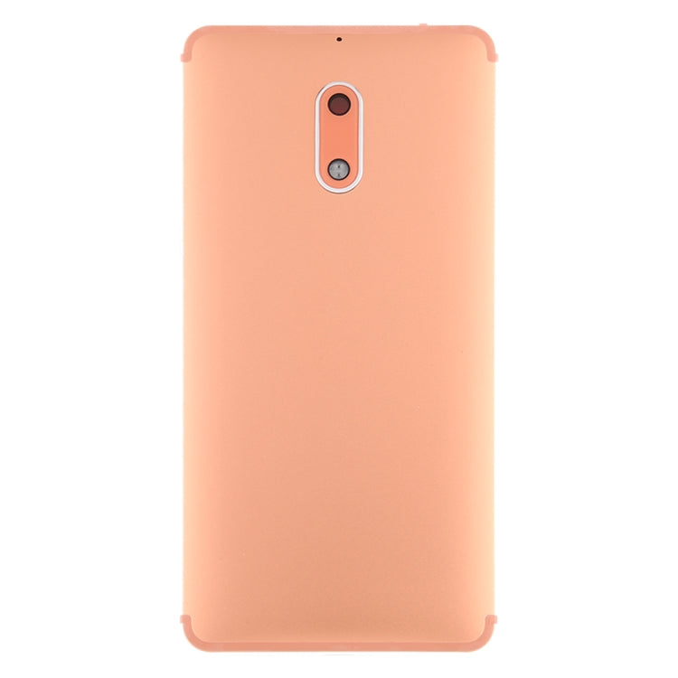 Battery Back Cover with Camera Lens Frame & Side Keys for Nokia 6 TA-1000 TA-1003 TA-1021 TA-1025 TA-1033 TA-1039, For Nokia 6