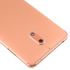 Battery Back Cover with Camera Lens Frame & Side Keys for Nokia 6 TA-1000 TA-1003 TA-1021 TA-1025 TA-1033 TA-1039, For Nokia 6