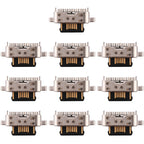 For Meizu 16T 10pcs Charging Port Connector, For Meizu 16T