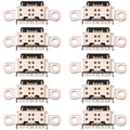 For Meizu 15 Plus / 15 10pcs Charging Port Connector, For Meizu 15 Plus