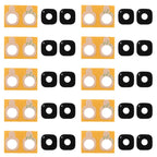 For Galaxy J5 Prime 10pcs Back Camera Lens Cover with Sticker, For J5 Prime