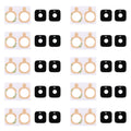 For Galaxy Alpha / G850 10pcs Back Camera Lens Cover with Sticker, Galaxy Alpha