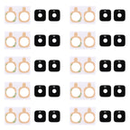 For Galaxy Alpha / G850 10pcs Back Camera Lens Cover with Sticker, Galaxy Alpha