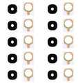For Galaxy J7 (2016) / J710 10pcs Back Camera Lens Cover with Sticker, For J710