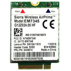 EM7345 4G Module NGFF M.2 WWAN Card 04 x 6014 4G LTE / HSPA + 42Mbps Card for Lenovo IBM / ThinkPad T450 / X240, EM7345