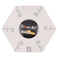 Qianli Hexagram Shape Pry Opening Tool With Scales, Hexagram