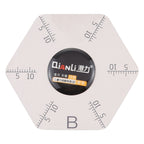 Qianli Hexagram Shape Pry Opening Tool With Scales, Hexagram