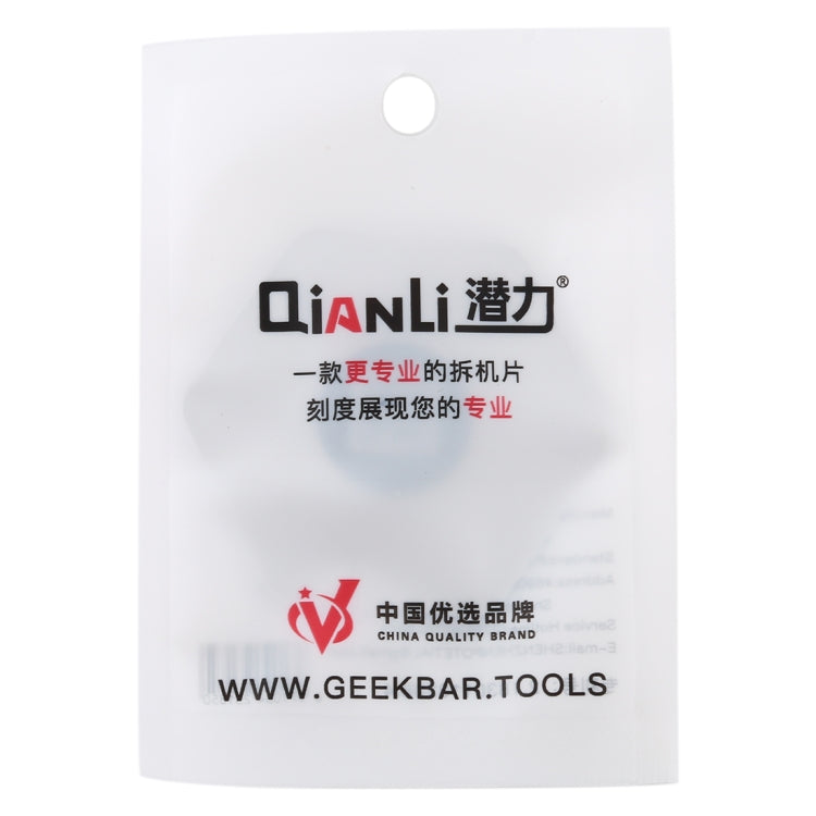 Qianli Hexagram Shape Pry Opening Tool With Scales, Hexagram
