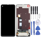LCD Screen and Digitizer Full Assembly for Motorola One Vision, For Moto One Vision