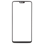 For OnePlus 6 Front Screen Outer Glass Lens, For OnePlus 6 Black