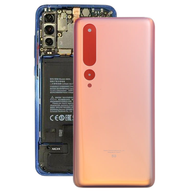 Original Battery Back Cover for Xiaomi Mi 10 5G, For Mi 10 5G(Original)