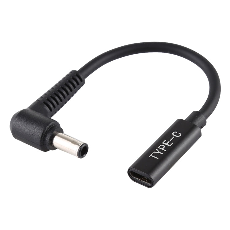DP 5.0 x 1.0mm to Type-C Female Power Adapter Charger Cable