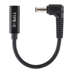 DP 5.0 x 1.0mm to Type-C Female Power Adapter Charger Cable