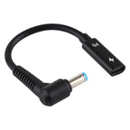 DP 5.5 x 1.7mm to Type-C Female Power Adapter Charger Cable