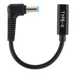 DP 5.5 x 1.7mm to Type-C Female Power Adapter Charger Cable