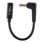 DP 6.0 x 0.6mm to Type-C Female Power Adapter Charger Cable
