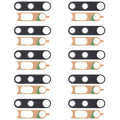 10 PCS Back Camera Lens for Xiaomi Mi CC9 Pro / Mi Note 10 / Mi Note 10 Pro, For Xiaomi Mi CC9 Pro