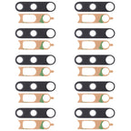 10 PCS Back Camera Lens for Xiaomi Mi CC9 Pro / Mi Note 10 / Mi Note 10 Pro, For Xiaomi Mi CC9 Pro