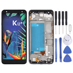 LCD Screen and Digitizer Full Assembly with Frame for LG K40 LMX420 / X4 2019 / K12 Plus,Double SIM, For LG K40(Double SIM)