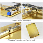 BST- 001C Stainless Steel Circuit Board soldering desoldering PCB Repair Holder Fixtures Cell Phone Repair Tool, BEST-001C