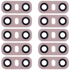 10 PCS Back Camera Lens with Adhesive for LG G6 H870/H871/H872/ LS993, LG G6 (Pink), LG G6 (Gold)