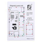 JIAFA JF-870 Magnetic Pad Screw Board for iPhone 11, For 11