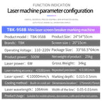 TBK958B Automatic Mini Laser Marking Screen Separater Repair Machine, TBK-958B