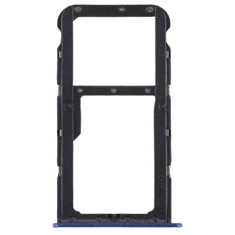 SIM Card Tray + SIM Card Tray / Micro SD Card Tray for Huawei Honor Play 7X, For Honor Play 7X, For Huawei Play 7X
