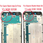 Front Housing LCD Frame Bezel for Xiaomi Redmi Note 5A Prime / Y1, Redmi Note 5A Prime, For Xiaomi Redmi Note 5A Prime