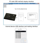 5W USB Interface Inductive Card Reader for IC / ID Card
