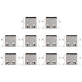 For Meizu Meilan X 10pcs Charging Port Connector, For Meizu Meilan X