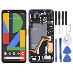 Original LCD Screen and Digitizer Full Assembly with Frame for Google Pixel 4XL, For Google Pixel 4XL(with Frame)