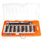 60 in 1 S2 Tool Steel Precision Screwdriver Nutdriver Bit Repair Tools Kit, 60 in 1 (Orange), 60 in 1 (Green), 60 in 1 (Blue), 60 in 1 (Yellow)