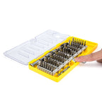 60 in 1 S2 Tool Steel Precision Screwdriver Nutdriver Bit Repair Tools Kit, 60 in 1 (Orange), 60 in 1 (Green), 60 in 1 (Blue), 60 in 1 (Yellow)