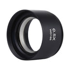 Stereo Microscopes Auxiliary Objective Lens Barlow Lens Magnifier 0.5X WD165, 0.5X WD165