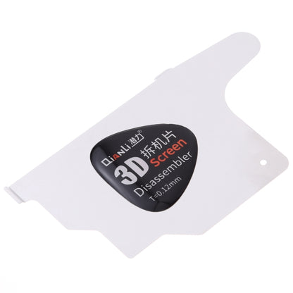 10 PCS QIANLI 3D Ultra Thin Pry Spudger Screen Disassembling Card, 3D Ultra Thin