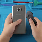 QIANLI i-Pry 1208 Pry Opening Tool Anti-Static Ultra Thin Plastic Disassembling Piece with Round Fingerprint, i-Pry 1208
