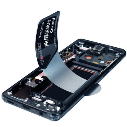 10 PCS QIANLI Ultra Thin Curved Screen Pry Spudger Disassembling Card, Ultra Thin Curved