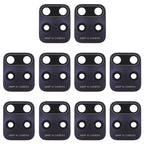 10 PCS Back Camera Lens for Xiaomi Redmi 10X 5G/Redmi 10X Pro 5G, For Xiaomi Redmi 10X 5G