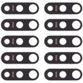 10 PCS Back Camera Lens for Nokia X71 / 8.1 Plus / TA-1167 / TA-1188, For Nokia X71 / 8.1 Plus