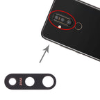 10 PCS Back Camera Lens for Nokia X71 / 8.1 Plus / TA-1167 / TA-1188, For Nokia X71 / 8.1 Plus