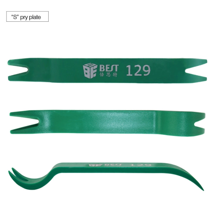 BEST-129 Double Bend Head Plastic Pry Tool, 129  Pry Tool