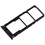 SIM Card Tray + SIM Card Tray + Micro SD Card Tray for Xiaomi Mi Play, For Xiaomi Mi Play