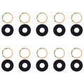 10 PCS Back Camera Lens Cover & Adhesive for Xiaomi Mi Mix2, For Xiaomi Mi Mix2