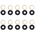 10 PCS Back Camera Lens Cover & Adhesive for Xiaomi Mi Mix2, For Xiaomi Mi Mix2