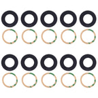 10 PCS Back Camera Lens Cover & Adhesive for Xiaomi Mi 6, For Xiaomi Mi 6