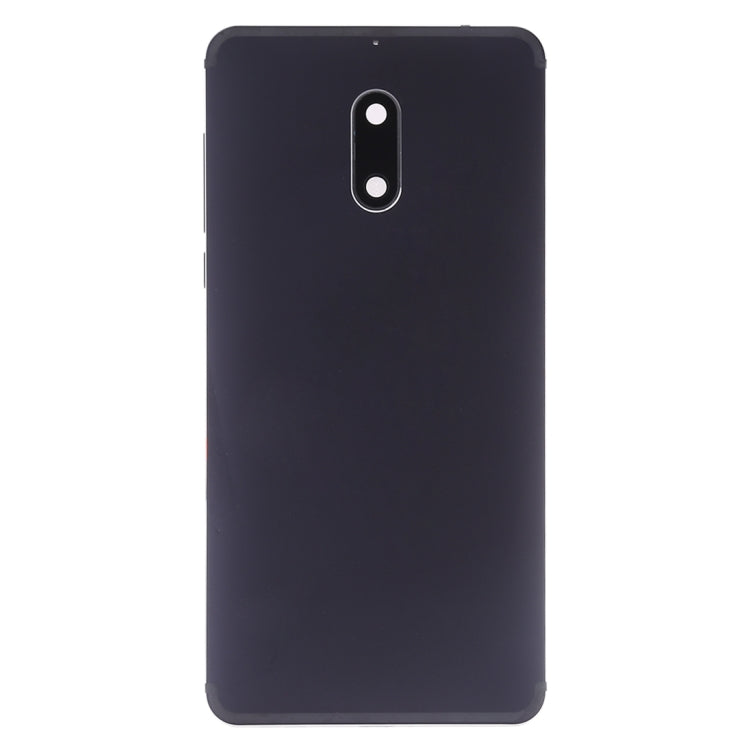 Battery Back Cover with Camera Lens Frame & Side Keys for Nokia 6, For Nokia 6