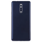 Battery Back Cover with Camera Lens Frame & Side Keys for Nokia 8, Nokia 8